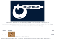 Desktop Screenshot of bulletheads.com